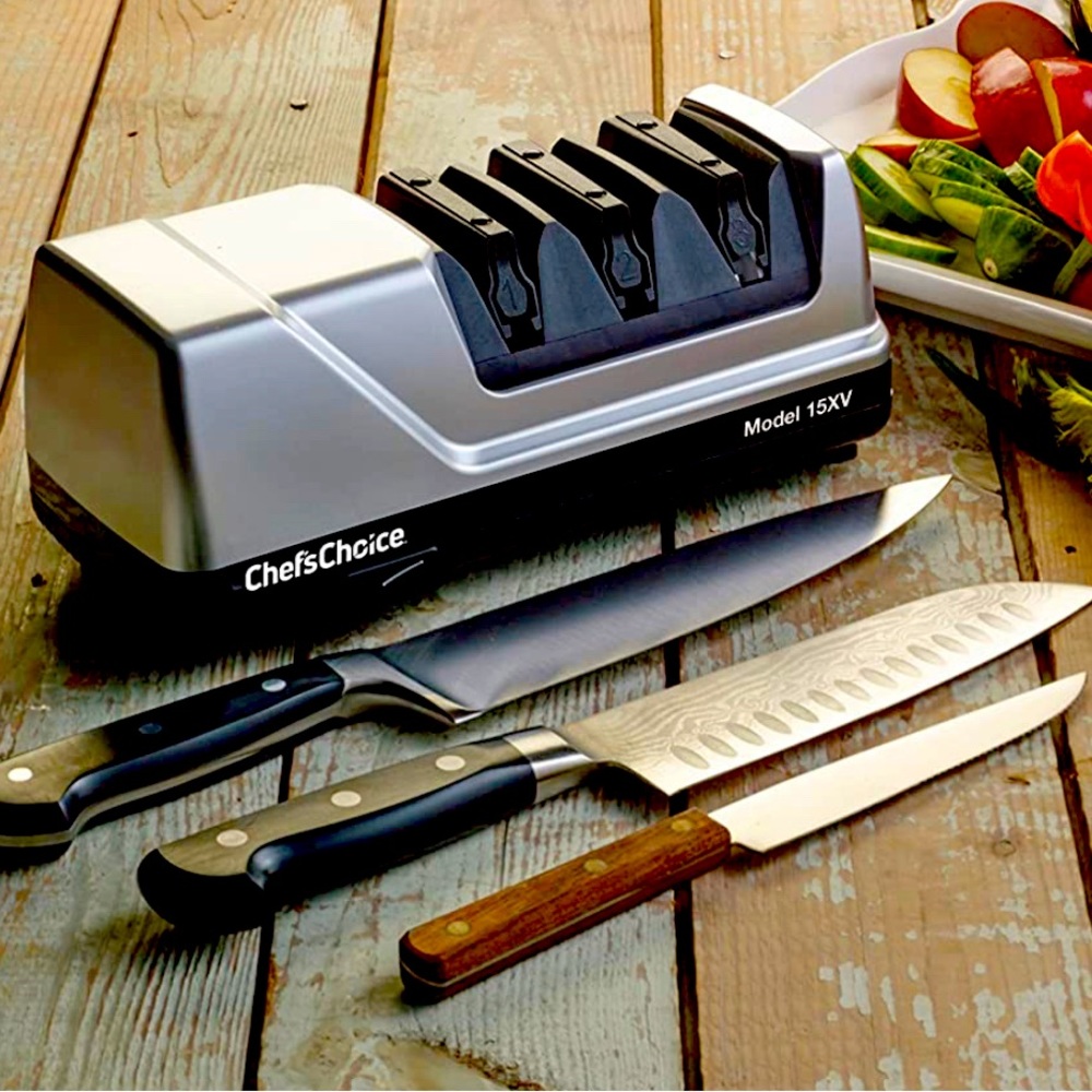 Chef’s Choice Model 15XV (Best Knife Sharpener on the market!!! 😳)